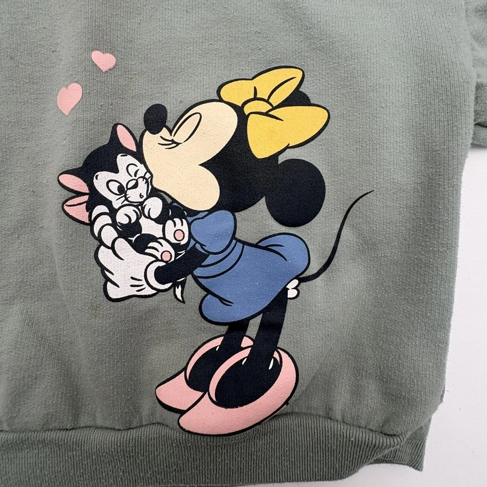 Mixed Brands Outfit Set Girls 12-18M Minnie Mouse‎ Snacks Pullover Fleece 3pc